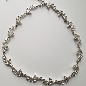 Crystal Accented Ivy Necklace